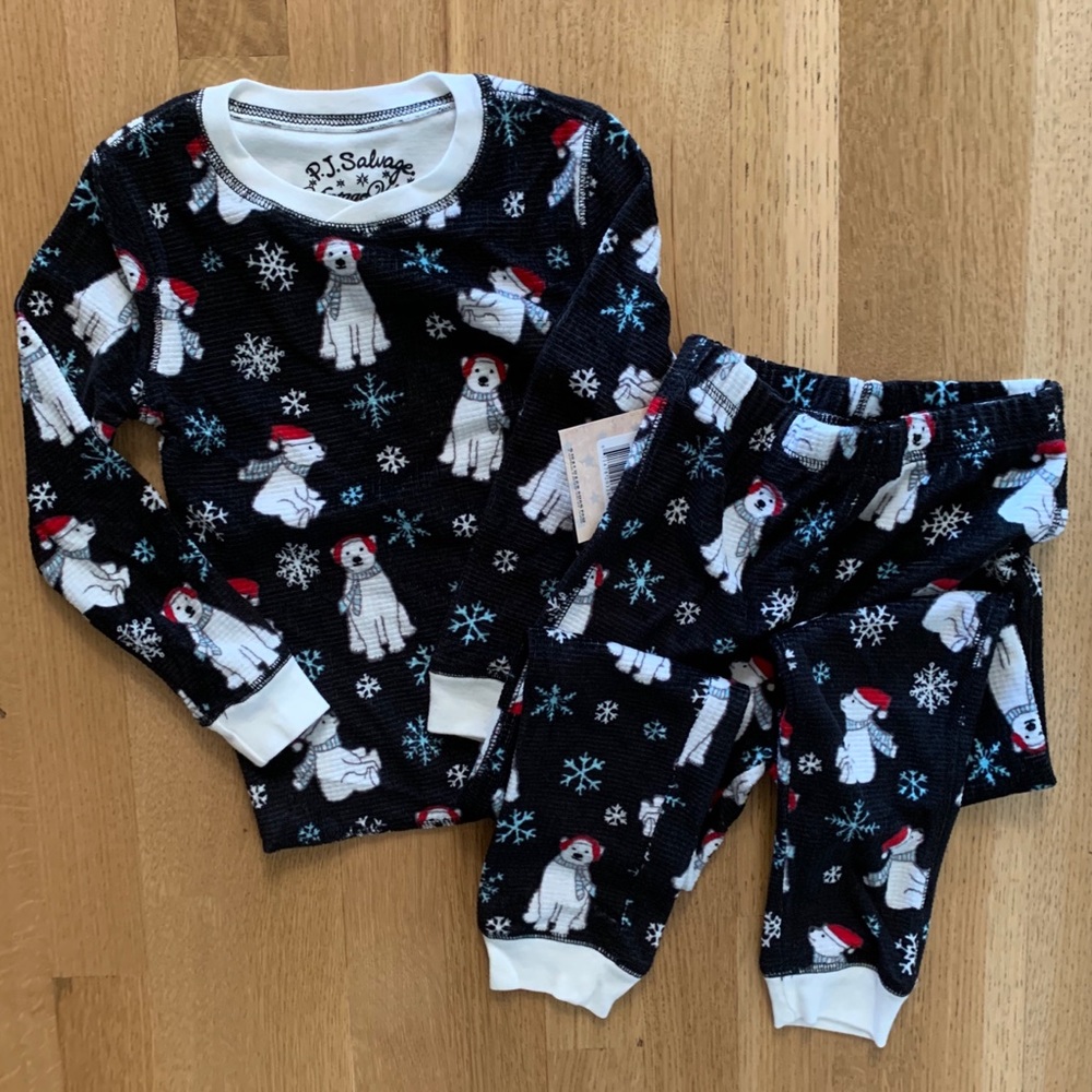 PJ Salvage Polar City Pajama Set